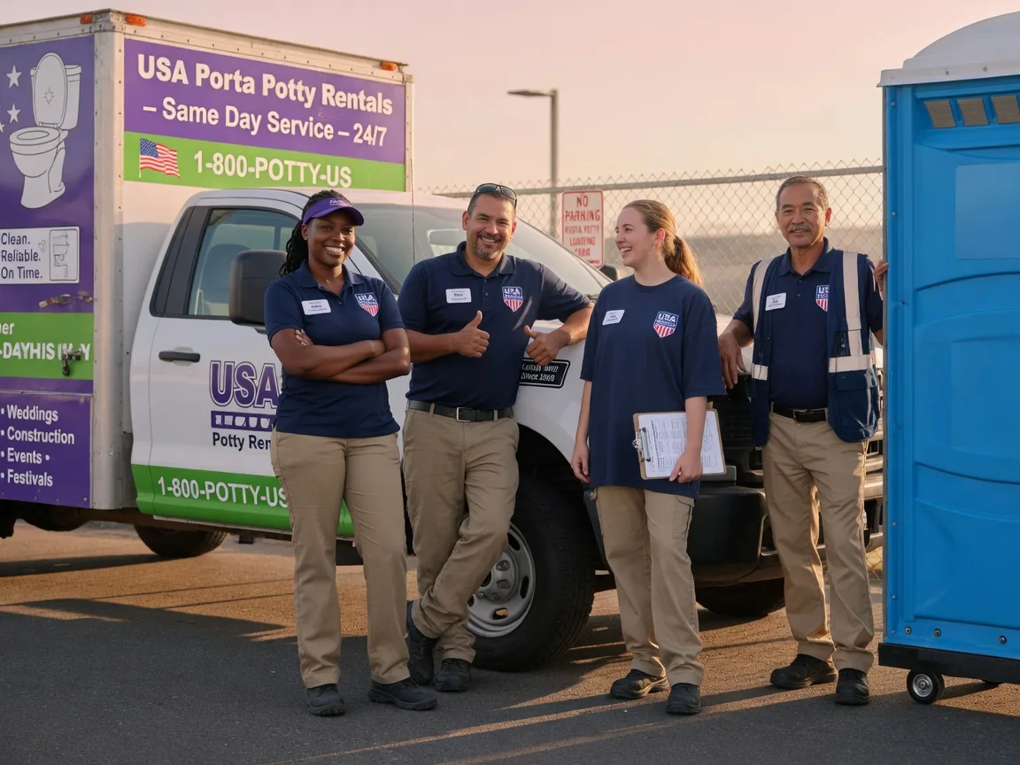 Porta Potty Rental company in Wales, WI